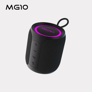 MG10 CyberKeg-MIQIA 16W IP67 Waterproof Bluetooth Speaker Black with LED Light