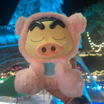 Crayon Shin-chan toy Action figure for gift តុក្តា ឈីងចាំង ទន់គុណភាពស្អាតៗ តុបតែងលើវា