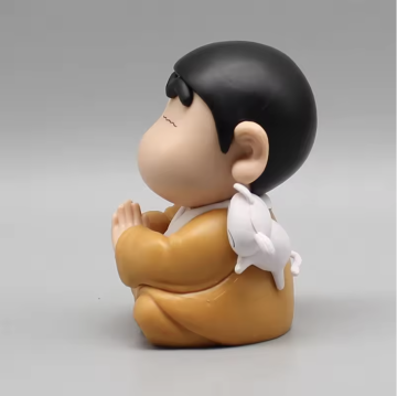 តុក្តាព្រះយូឡាយ ឈីងចាំង Crayon Shin-chan Anime Figure Crayon Shin-chan Cos Buddha Ruyi Action Figure