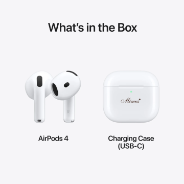 Airpods 4 mimus active with noise cancellation quality product