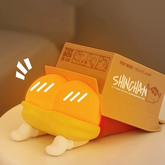 Shinchan Box Night Lamp + Phone HolderShinchan night lamp អំពូលពេលយប់ឈីងចាង អាចទ្រទូរស័ព្ទបាន
