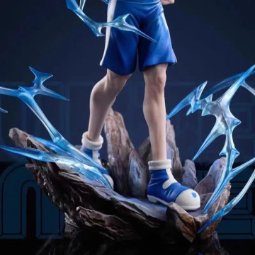 វីរជន 20cm Cartoon Killua Hunter×hunter Figure Gk VIBRATION STARS Killua Zoldyck Action Figures Model PVC Collectibles Anime Toys Gift