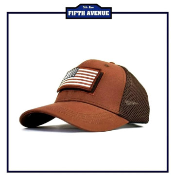 មួកកាតិប Brown America cap quality
