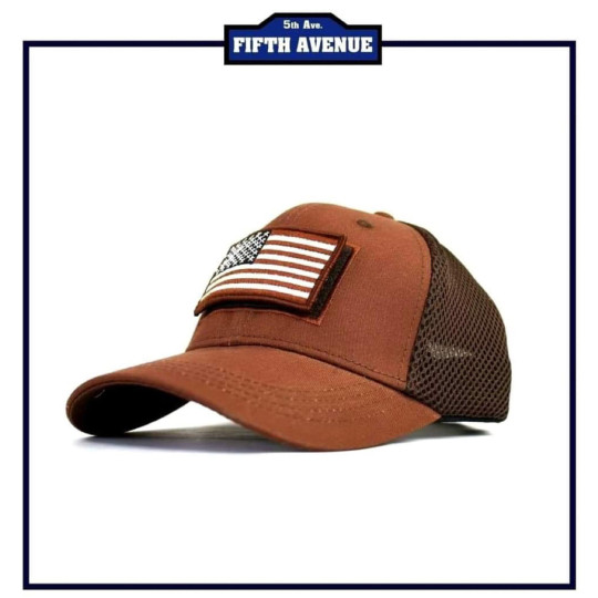 មួកកាតិប Brown America cap quality