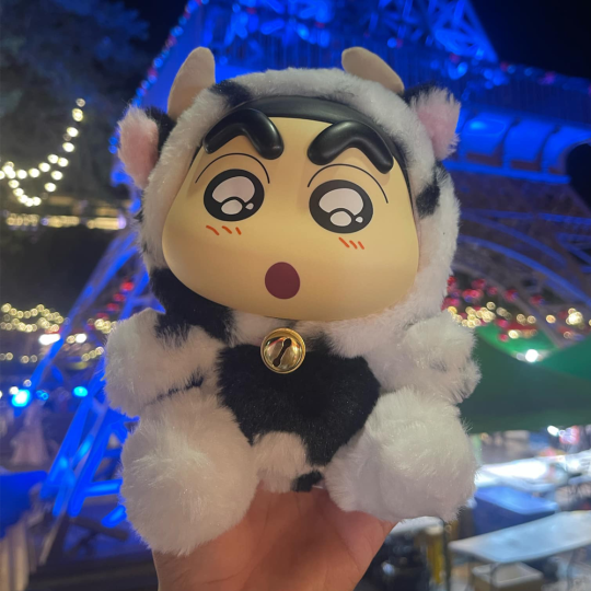 Crayon Shin-chan toy Action figure for gift តុក្តា ឈីងចាំង ទន់គុណភាពស្អាតៗ តុបតែងលើឈុតសរខ្មៅ